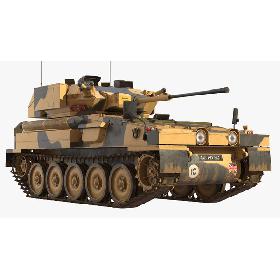 Scimitar FV 107 CVR Tank 3D model